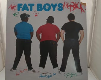 LP  Hip Hop/Rap - The Fat boys are back - Vintage Vinyl Record  VG+/M-
