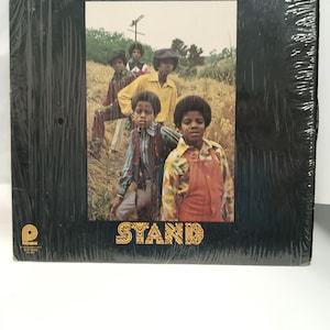 LP  R&B  Jackson 5 &quot;Stand&quot; Vintage Vinyl Record  VG++/M-
