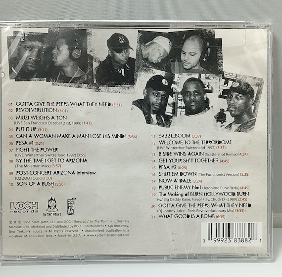 CD Hip Hop Public Enemy 