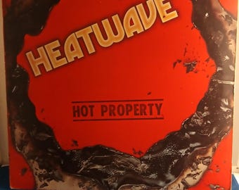 LP  R&B  Heatwave - Hot Property - Used Vintage Vinyl Record  VG+/M-