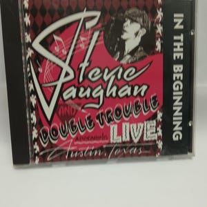 CD  Blues  Stevie Ray Vaughn  &quot;In the begining&quot;  Used