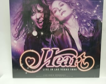 LP  Rock  Hearts "Live in Las Vegas  1995  Sealed