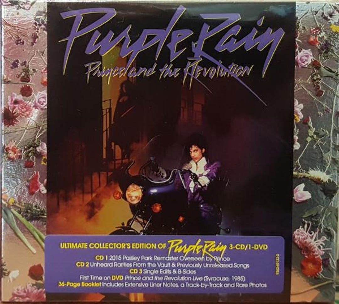 DVD and CD Prince & the Revolution Purple Rain Sealed - Etsy Israel