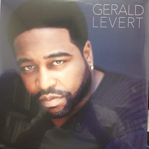 May include: Album cover featuring a portrait of Gerald Levert. The image shows a close-up of Levert's face with a dark background. The text "GERALD LEVERT" is displayed in white letters at the top right.