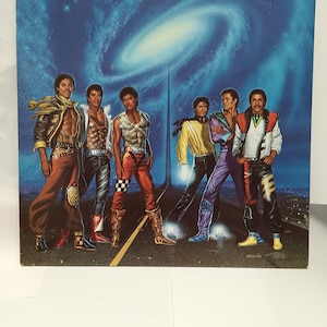 LP  R&B  Jacksons  &quot;Victory&quot;  Vintage Vinyl Record  M-/M-