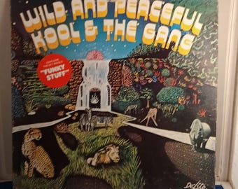 LP  Funk  Kool and the Gang - Wild and Peaceful - Vintage Vinyl Record  M-/M-