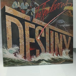 LP  R&B  The Jackson  &quot;Destiny&quot;  Vintage Vinyl Record  M-/M-