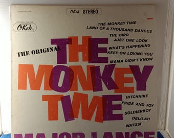 LP Soul Major Lance - The Monkey Time - Vintage vinylskiva M-/M-