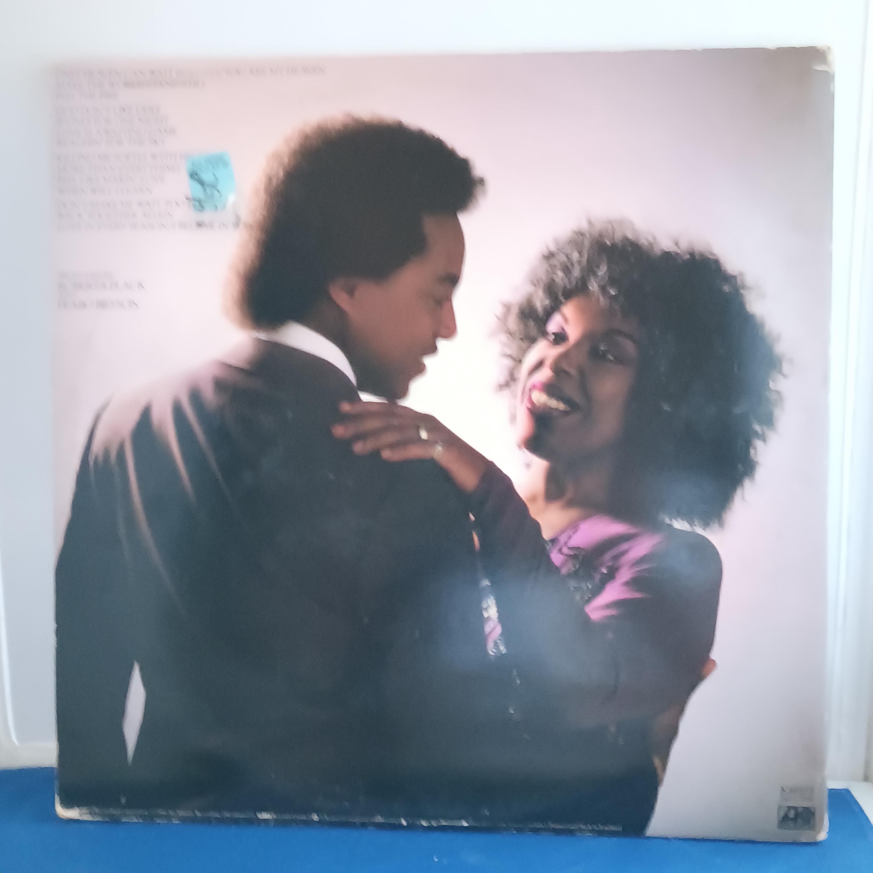 LP R&B Roberta Flack / Peabo Bryson - Live and More - Vinyl Record