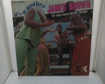 LP Funk James Brown - It's a mother - Disco de vinilo vintage VG++/M-