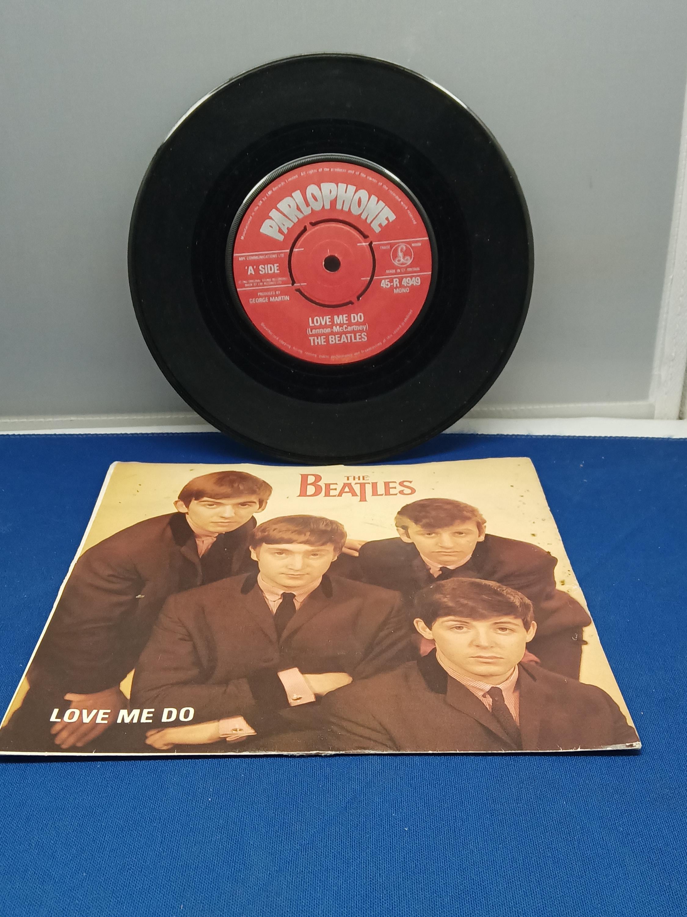 Beatles 45 Love Me Do - Etsy