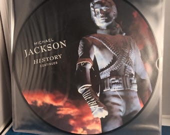 LP  Pop  Michael Jackson - History (Continue)  - Picture Disc Vinyl Record  (NEW)
