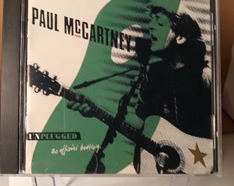CD  Rock  Paul McCartney  Unplugged  Used