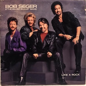 LP  Bob Seger & The Silver Bullet Band &quot;Like A Rock&quot;  M-/M-