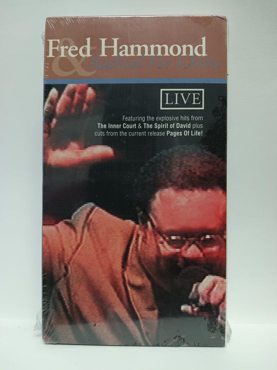 VHS Gospel Fred Hammond & Radicalfor Christ Live Sealed - Etsy