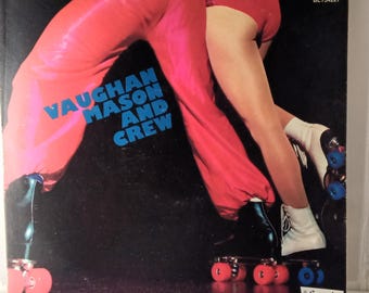 LP Vaughn Mason & Crew - Bounce, Rock, Skate, Roll - Vintage vinylskiva VG+/M-