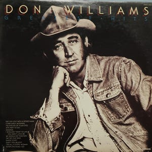LP  Country Don Williams  &quot;Greatest Hits&quot; Vinyl Record  M-/M-