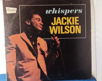 LP  Soul  Jackie Wilson - Whispers - Vintage Vinyl Record  VG+/VG++