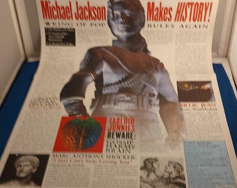 Michael Jackson History Rare Promotional Press Special Release Edition  For The History Album in 1995