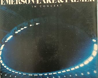 LP  Rock  Emerson Lake & Palmer  "In Concert"  Vinyl Record  VG+/M-
