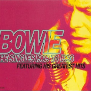 CD  David Bowie  &quot;Bowie The Singles 1969 to 1993&quot;  Used