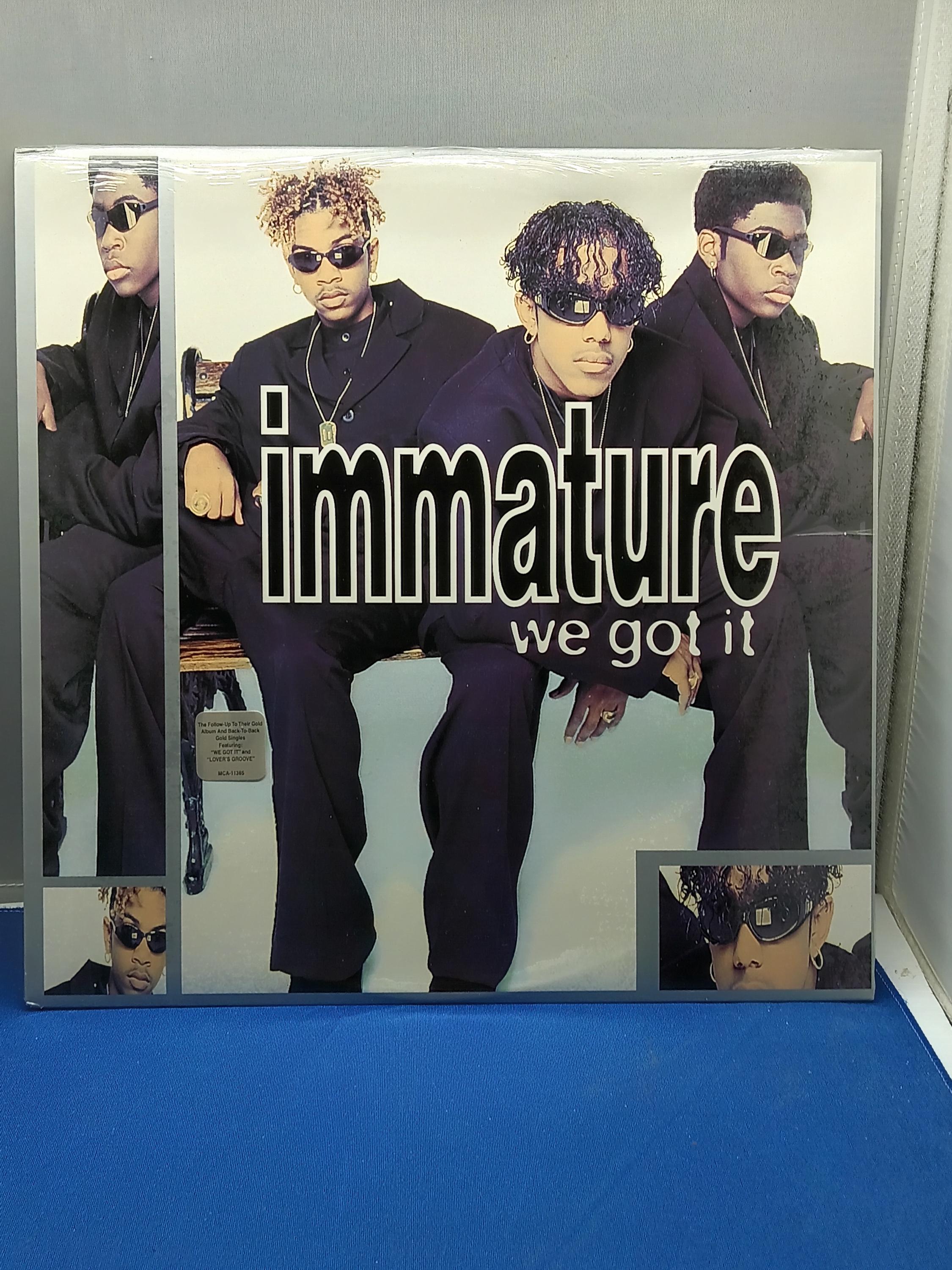★ＵＳオリジナル盤★『WE GOT IT』IMMATURE LP R&B Immature - We Got It - Vinyl Record (sealed) - Etsy