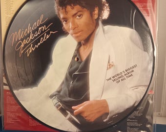 LP  Pop Michael Jackson - Thriller - Picture Disc Vinyl Record  (NEW)