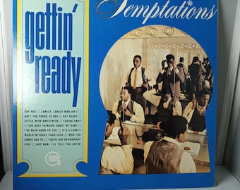 LP  Motown  The Temptations "Gettin' Ready"  Vintage Vinyl Record  M-/M-