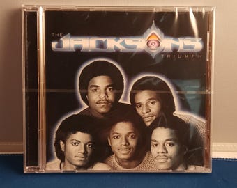 CD  R&B  The Jacksons - Triumph - Vintage Compact Disc   Sealed