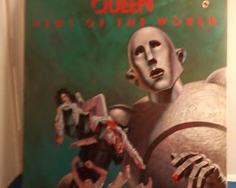 LP  Rock Queen - News of the world - Vintage Vinyl Record  VG+/M-