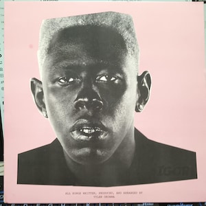 LP  Hip Hop  Tyler The Creator  &quot;Igor&quot;  Vinyl Record with double sided poster  M-/M-