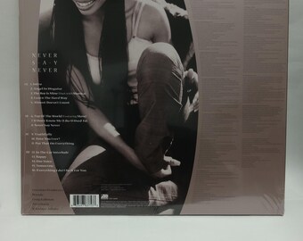 LP R&B Brandy - Never Say Never - Vinyl Record Album Sealed - Etsy