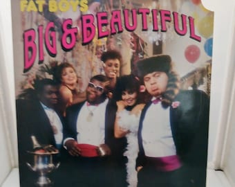LP  Hip Hop/ Rap - The Fat Boys - Big & Beautiful - Vintage Vinyl Record  M-/M-