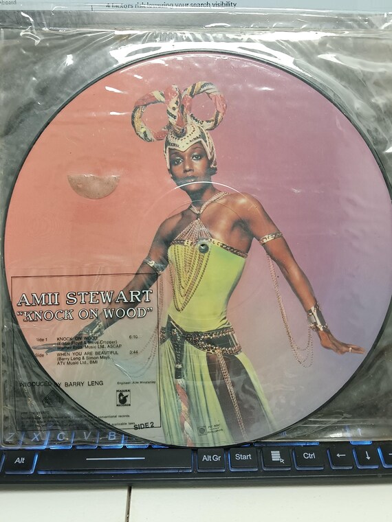 洋楽 Amii Stewart-Knock On Wood picture vinyl LP R&B Picture Disc Amii Stewart 