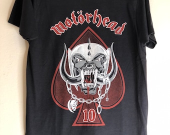1985 Vintage Motorhead 10th Anniversary World Tour T-shirt