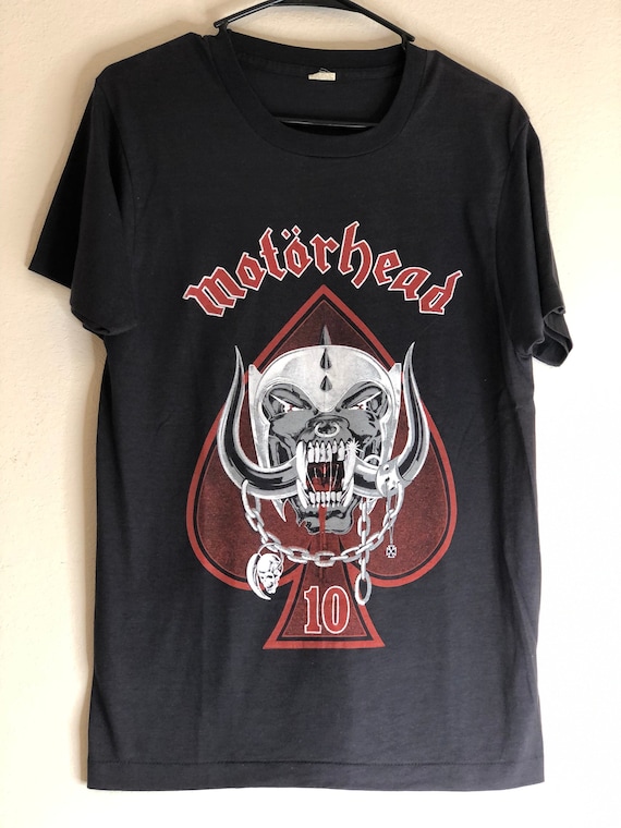 1985 Vintage Motorhead 10th Anniversary World Tour T-Shirt - Etsy 日本