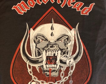 1985 Vintage Motörhead 10th Anniversary World Tour T-shirt | Band