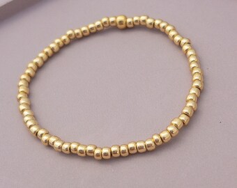 Gold Stacking Bracelet | Toddler Bracelet | Flower Girl Bracelet Gold | Minimalist | Toddler Jewelry