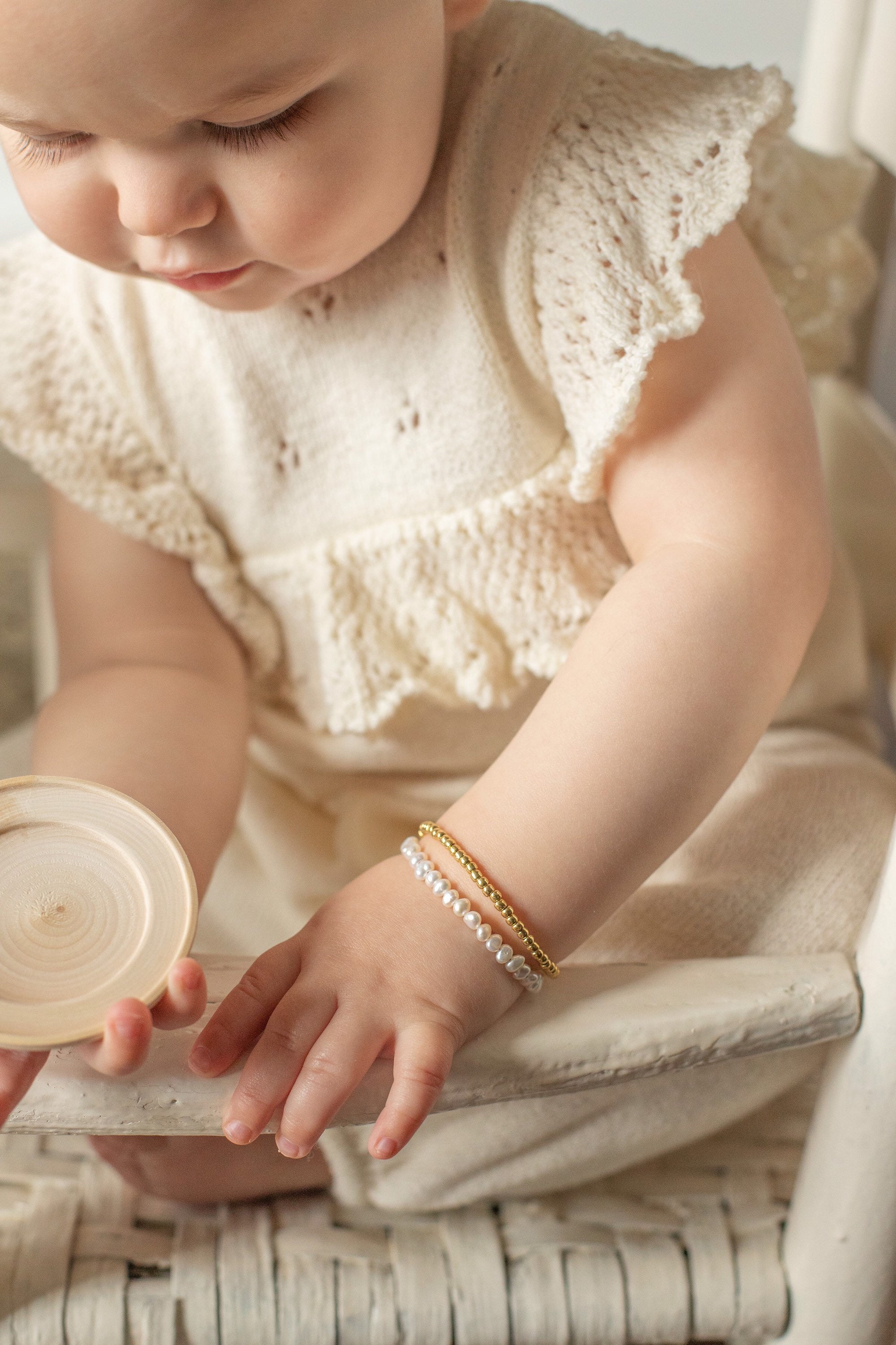 Buy First Step Baby Bracelet | Gold Plating – PALMONAS