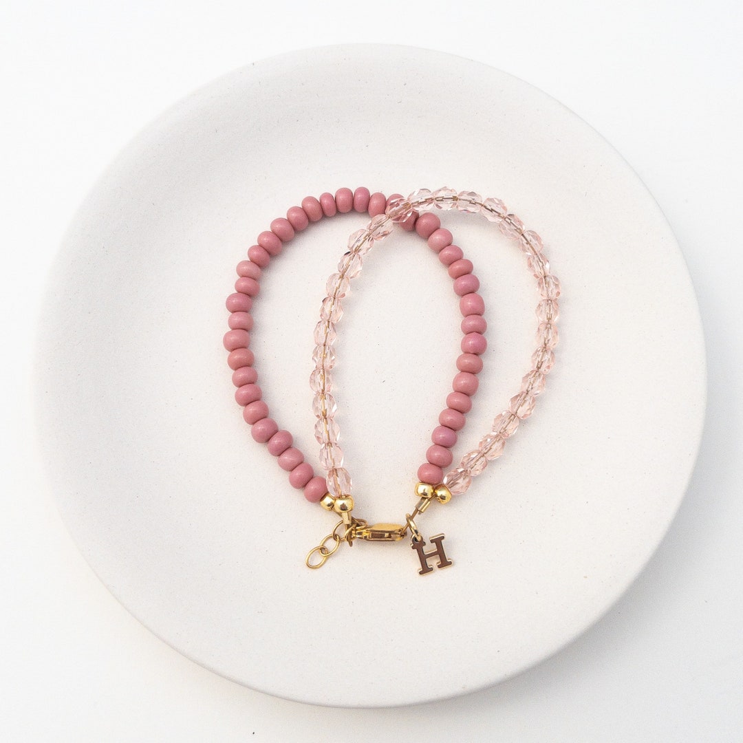 Pink Baby Bracelet for Girls First Birthday Gift Baby Bracelet