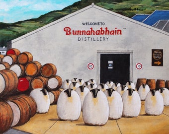 On the whisky trail - Bunnahabhain