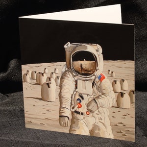 Card - 'Un piccolo passo per l'uomo'