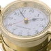 Ship's clock, FREE courier-tracked,140mm(5.5in),1.09kg(2.4lb),SOLID brass ships clock,Brass clock, Royal Mariner® clock, New Zealand, C622LA