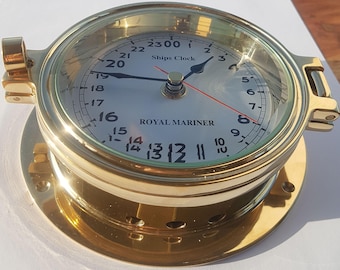 Vintage Seth Thomas Biscayne Ship's Quartz Clock Model No. 1071 - Etsy