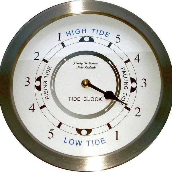 Tide clock FREE courier Despatch 1-3 days 205mm 8.07in tide clock wall Quiet tide clock