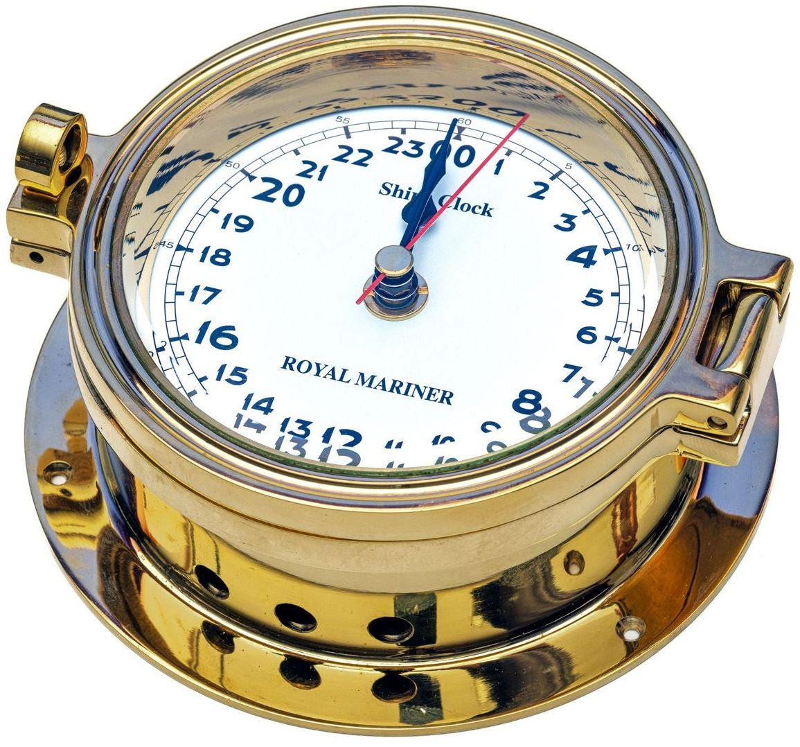24 Hour Ships Clock - Etsy