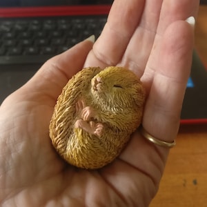 Dormouse sculpture
