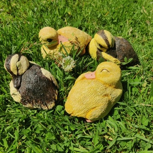 Sleeping Duckling Sculpture