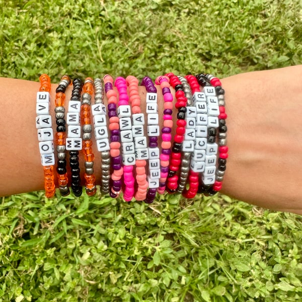 Jeep - Themed Bracelets Customized