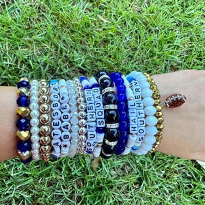 GSU - Themed Bracelet Stack